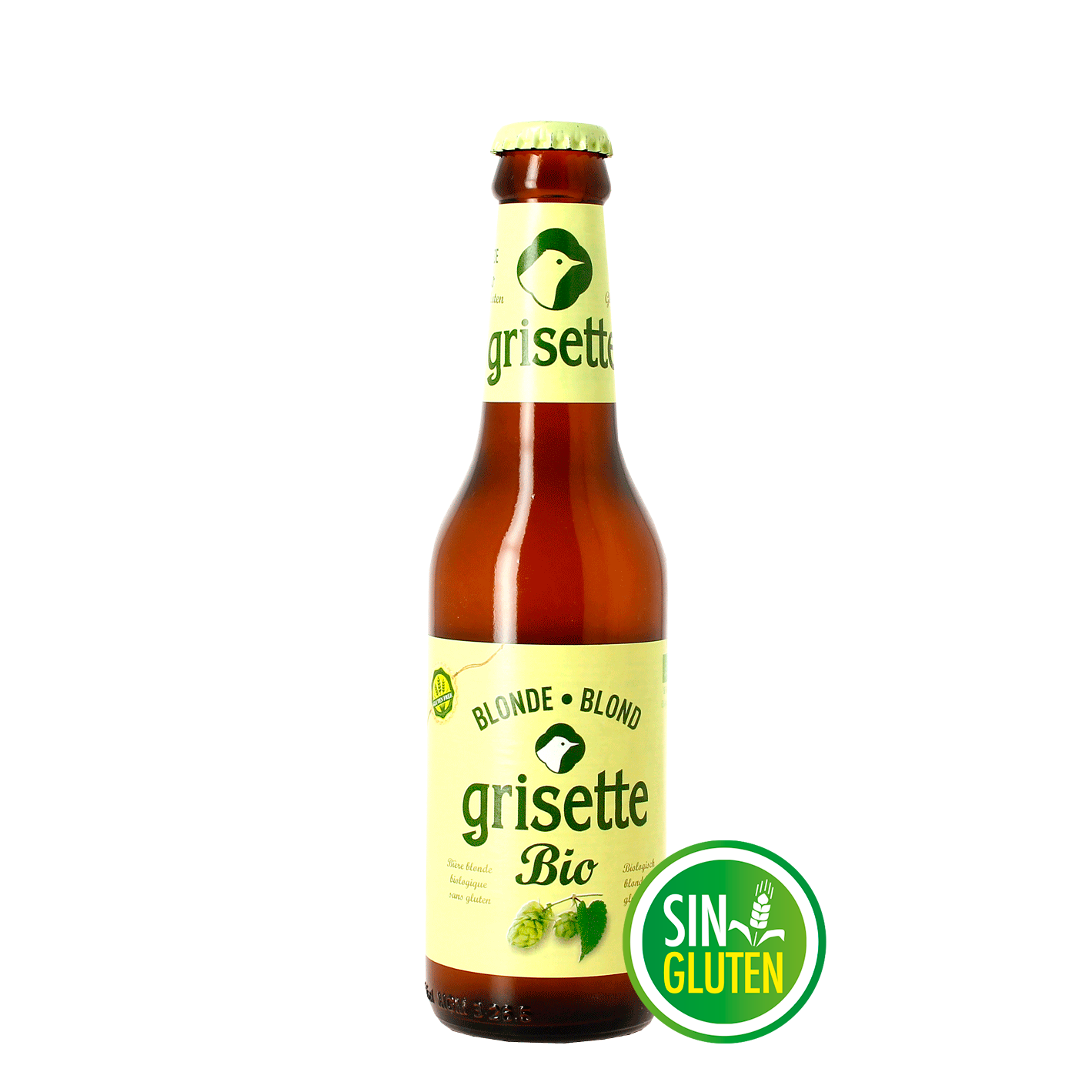 SAINT FEUILLIEN GRISETTE BLONDE GLUTEN FREE - Las Cervezas de Martyn