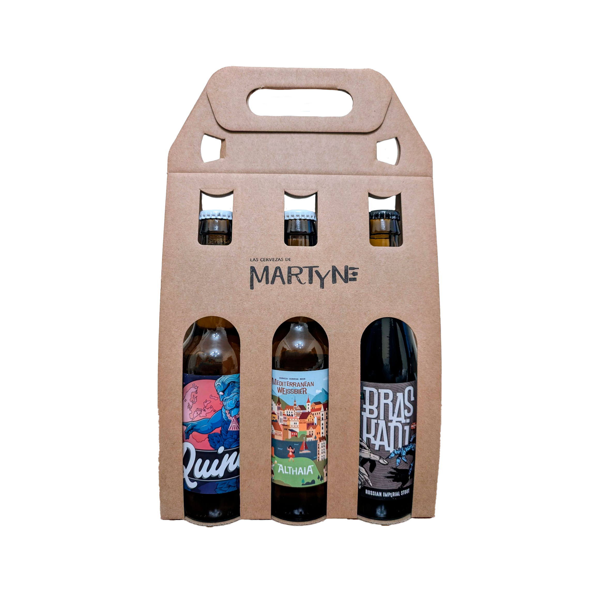 Pack de 3 Cervezas Artesanas Variadas - Las Cervezas de Martyn