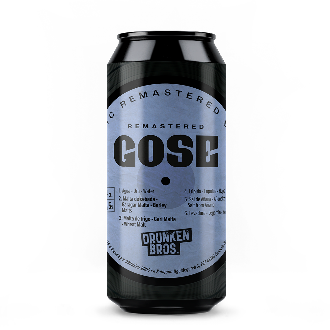 DRUNKEN BROS REMASTERED GOSE - Las Cervezas de Martyn