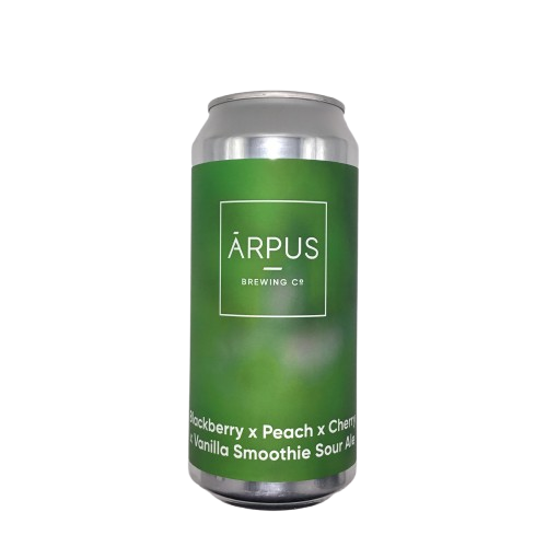 ARPUS BLACKBERRY X PEACH X CHERRY X VANILLA SMOOTHIE SOUR ALE - Las Cervezas de Martyn